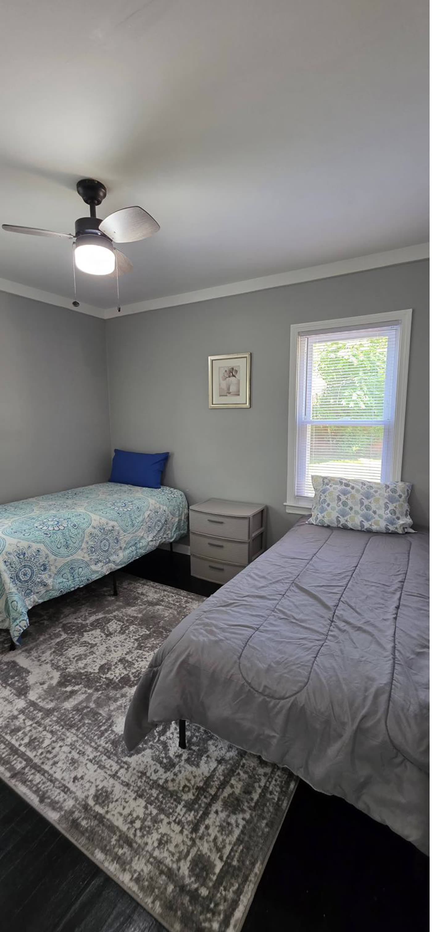 Furnished bedroom